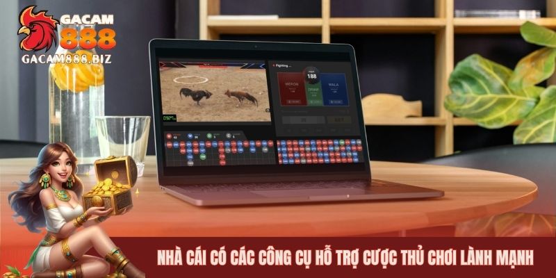 Nhà cái có các công cụ hỗ trợ cược thủ chơi lành mạnh