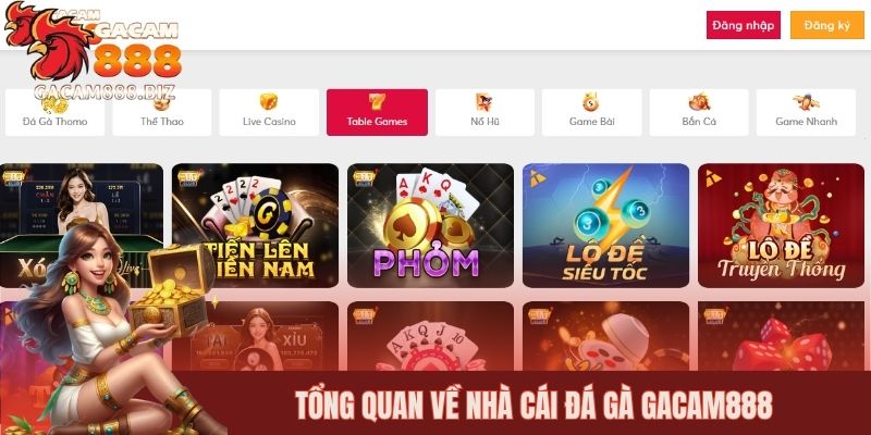 Tổng quan về nhà cái đá gà GACAM888
